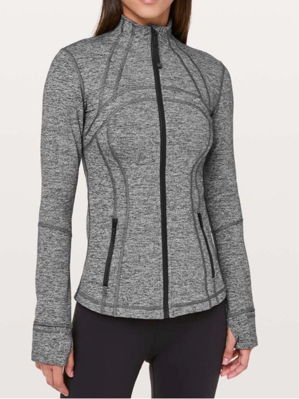 Lululemon Define Jacket ~ 6 ~ Heathered Black